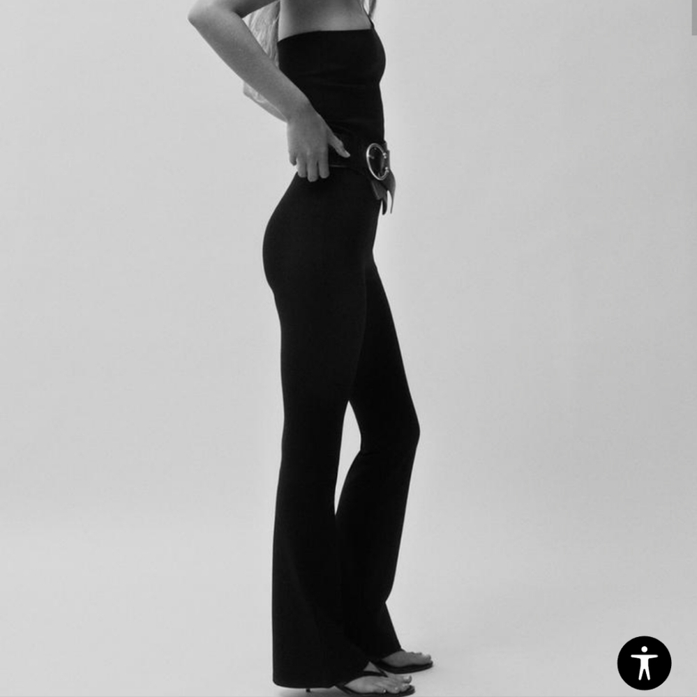 Zara Long Flared Pants